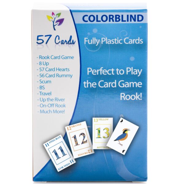 57 Cards Colorblind Deck